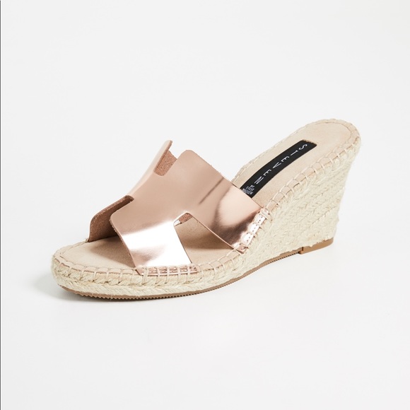 steve madden gold espadrilles